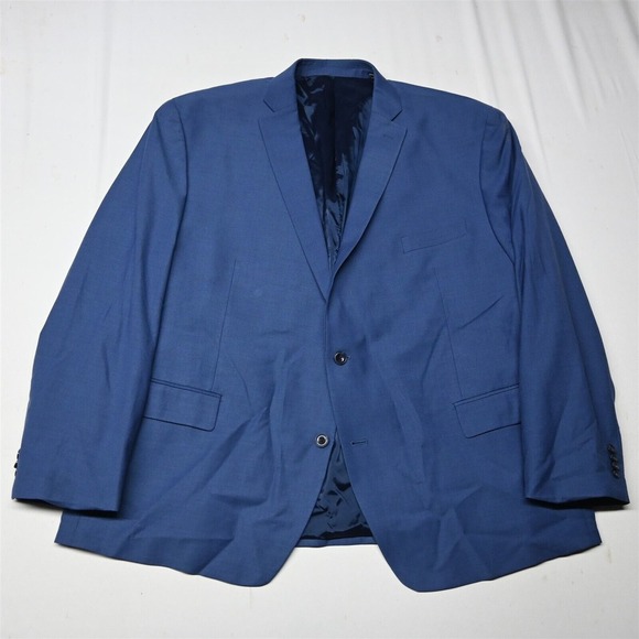 NEW Michael Kors‎ 54R Blue Big Tall Mens Blazer Suit Jacket Sport Coat